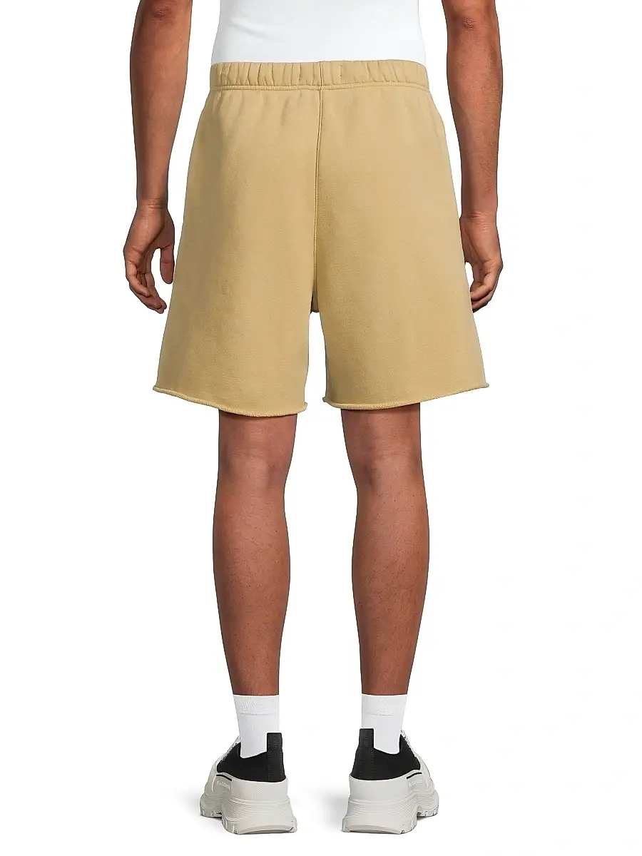 Purple Brand Men's Logo Cotton Fleece Shorts | Thumbnail 5