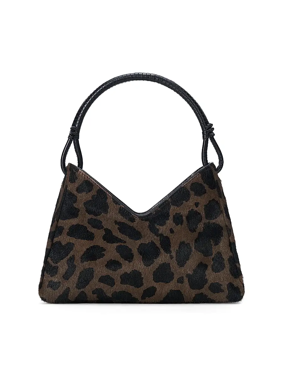 Staud Women's Valerie Shoulder Bag - Leopard | Thumbnail 3 Staud Women's Valerie Shoulder Bag - Leopard | Thumbnail 3