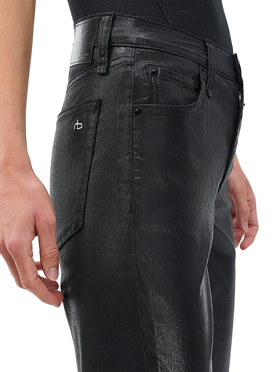 rag & bone Women's Flexi Harlow Full Straight-Leg Pants | Thumbnail 6 rag & bone Women's Flexi Harlow Full Straight-Leg Pants | Thumbnail 6