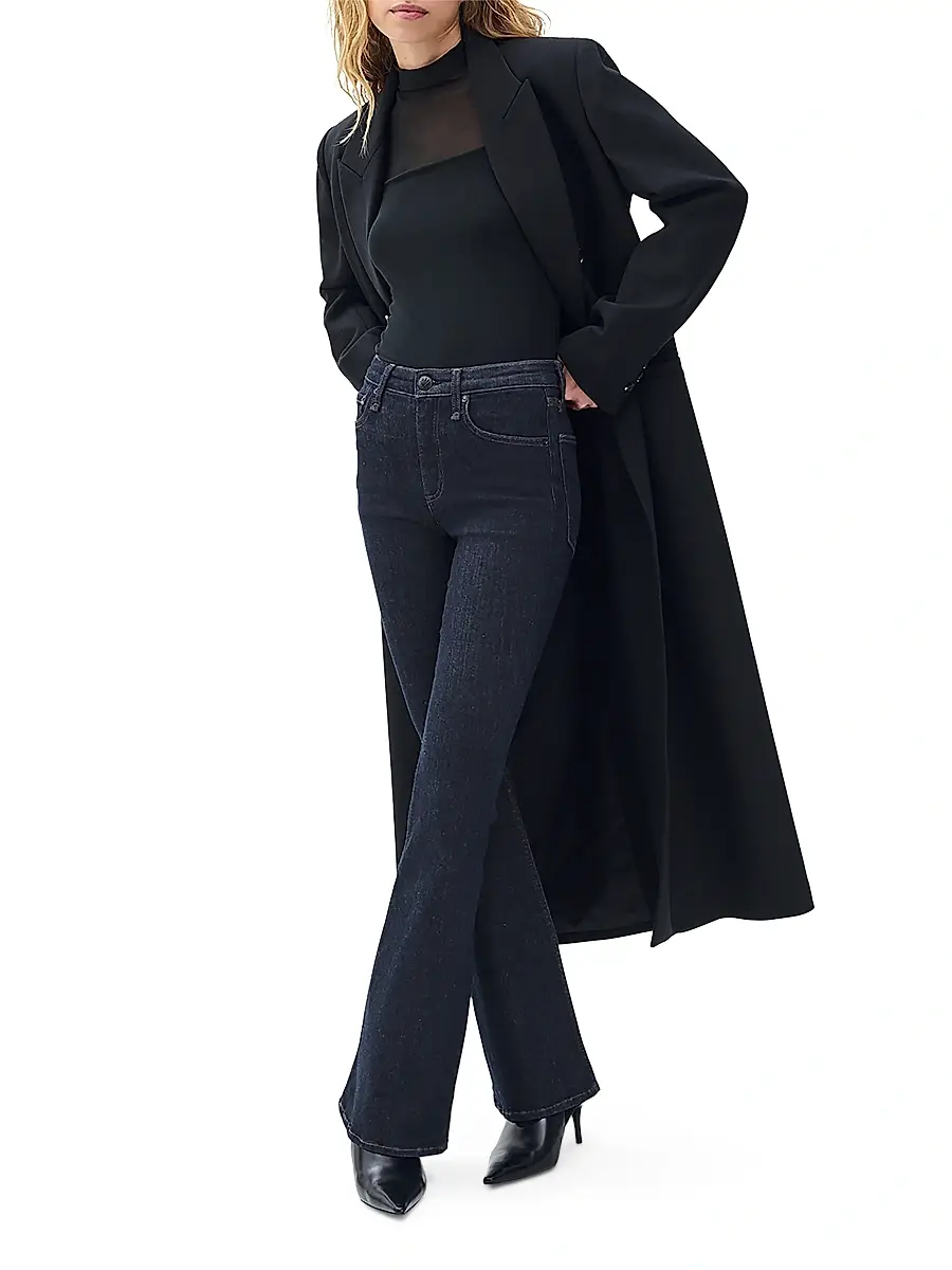 rag & bone Women's Epic Dahlia Full Flare Jeans | Thumbnail 2 rag & bone Women's Epic Dahlia Full Flare Jeans | Thumbnail 2