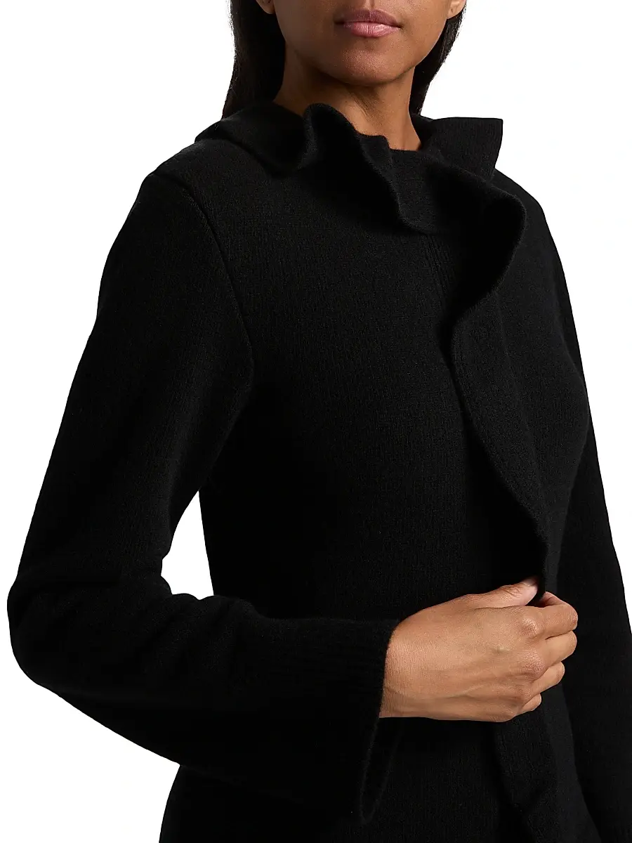 LIBEROWE Women's Queen Wool Ruffle Cardigan | Thumbnail 6 LIBEROWE Women's Queen Wool Ruffle Cardigan | Thumbnail 6