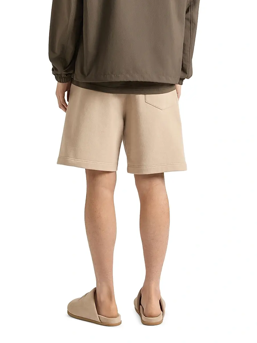Givenchy Men's Bermuda Shorts in Fleece with Paris Gros Grain | Thumbnail 4 Givenchy Men's Bermuda Shorts in Fleece with Paris Gros Grain | Thumbnail 4