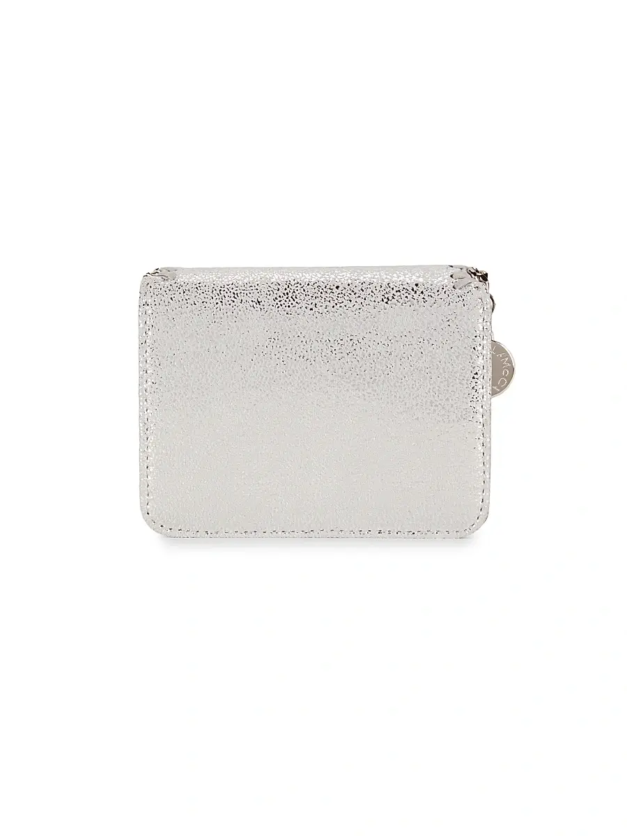 Stella McCartney Women's Falabella Bi-Fold Wallet - Silver | Thumbnail 3 Stella McCartney Women's Falabella Bi-Fold Wallet - Silver | Thumbnail 3