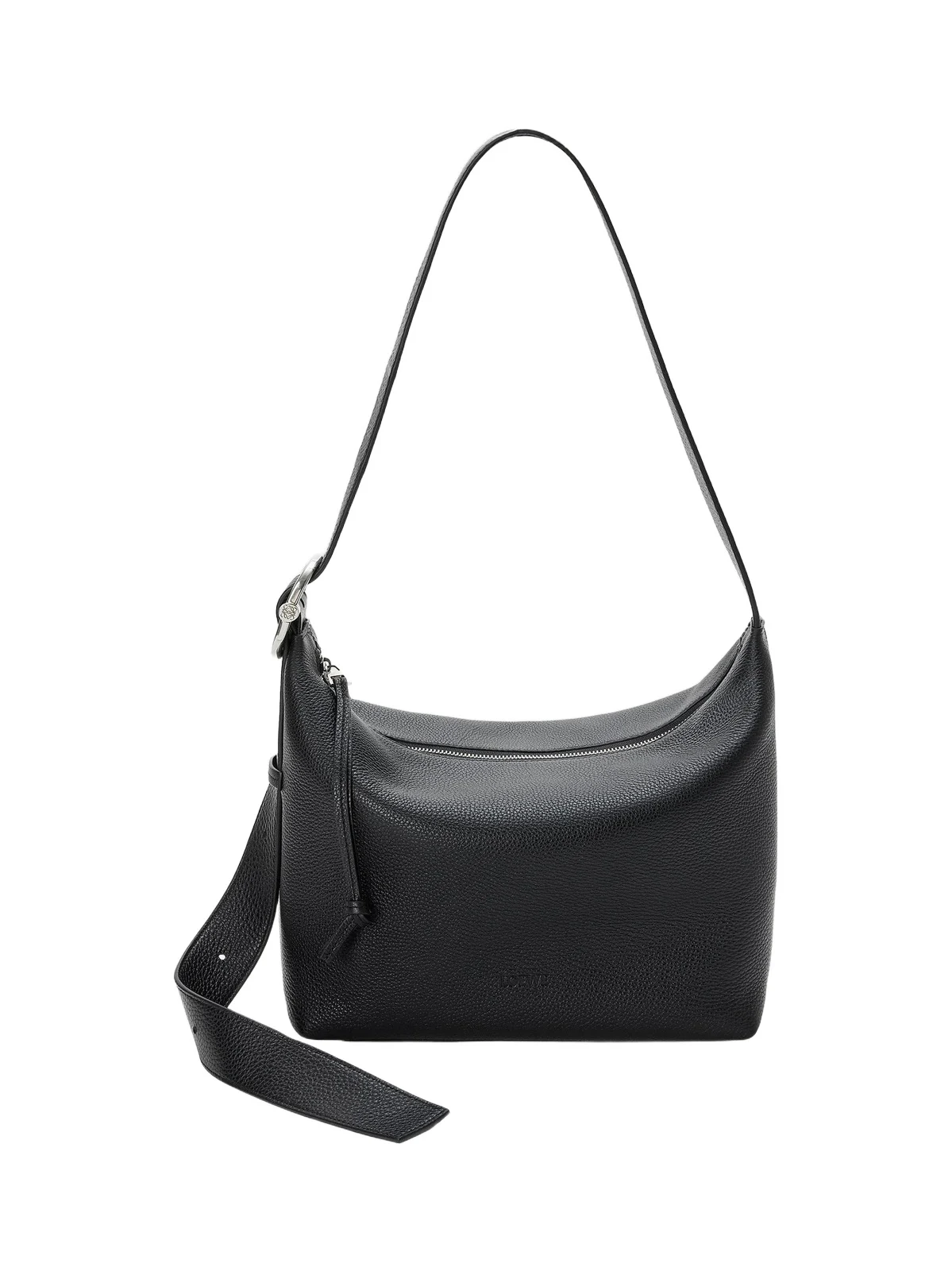Loewe Men's Loop Hobo Leather Shoulder Bag