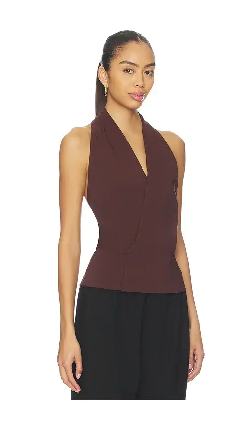 St. Agni Halter Wrap Top | Thumbnail 2 St. Agni Halter Wrap Top | Thumbnail 2