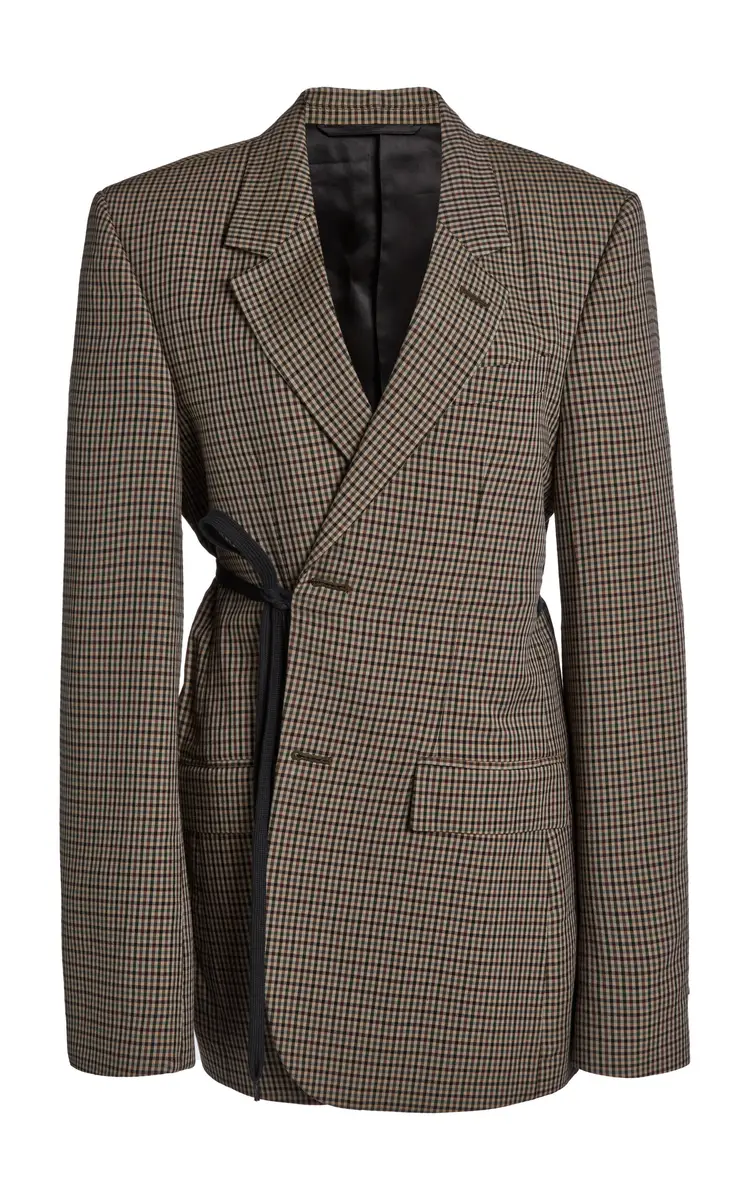 Balenciaga Wrap Tailored Jacket