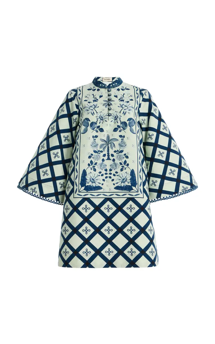 VERANDAH Cotton-Hemp Mini Kaftan Dress | Thumbnail 26 VERANDAH Cotton-Hemp Mini Kaftan Dress | Thumbnail 26
