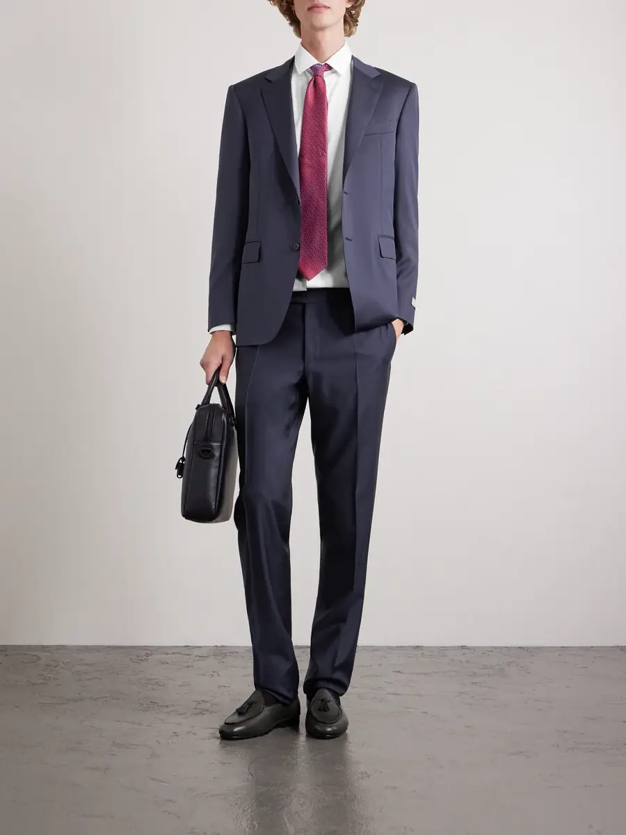 Canali Impeccabile Classic-Collar Cotton-Poplin Shirt - Men | Thumbnail 3 Canali Impeccabile Classic-Collar Cotton-Poplin Shirt - Men | Thumbnail 3