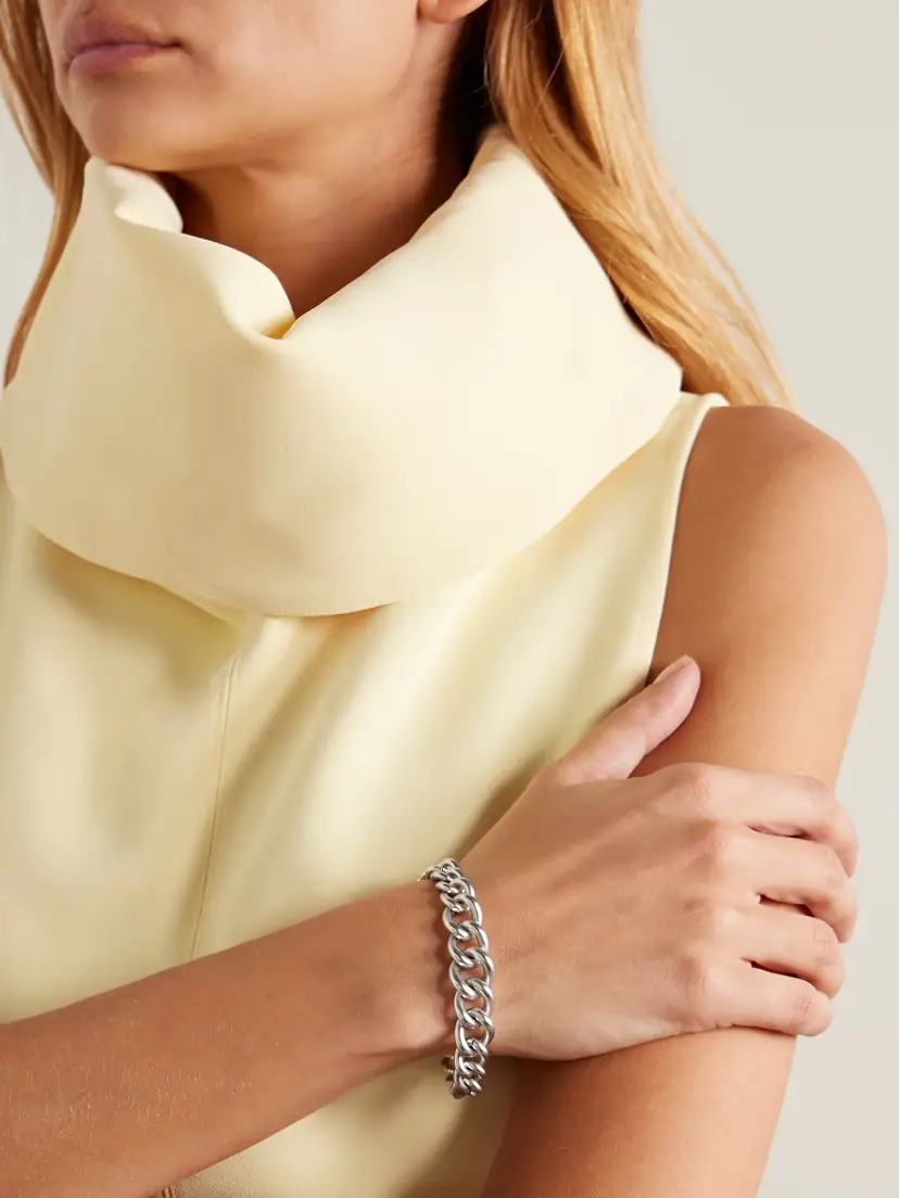 Roxanne Assoulin The Graduated Silver-tone Bracelet | Thumbnail 2