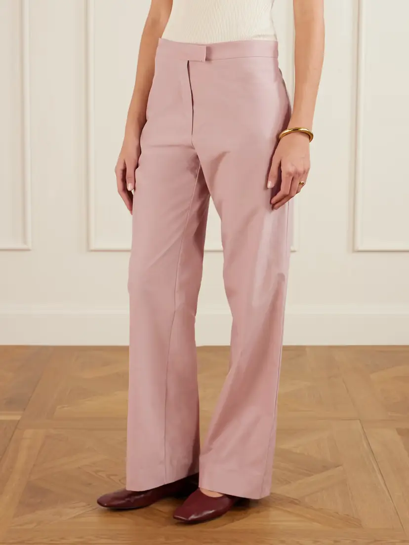 Sharon Wauchob Orla Icon Cotton And Silk-blend Pants | Thumbnail 3