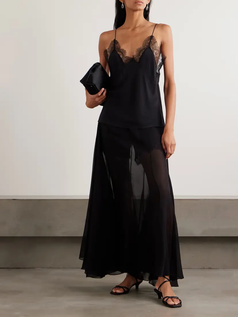 Sharon Wauchob Jay Asymmetric Pleated Silk-voile Skirt | Thumbnail 2