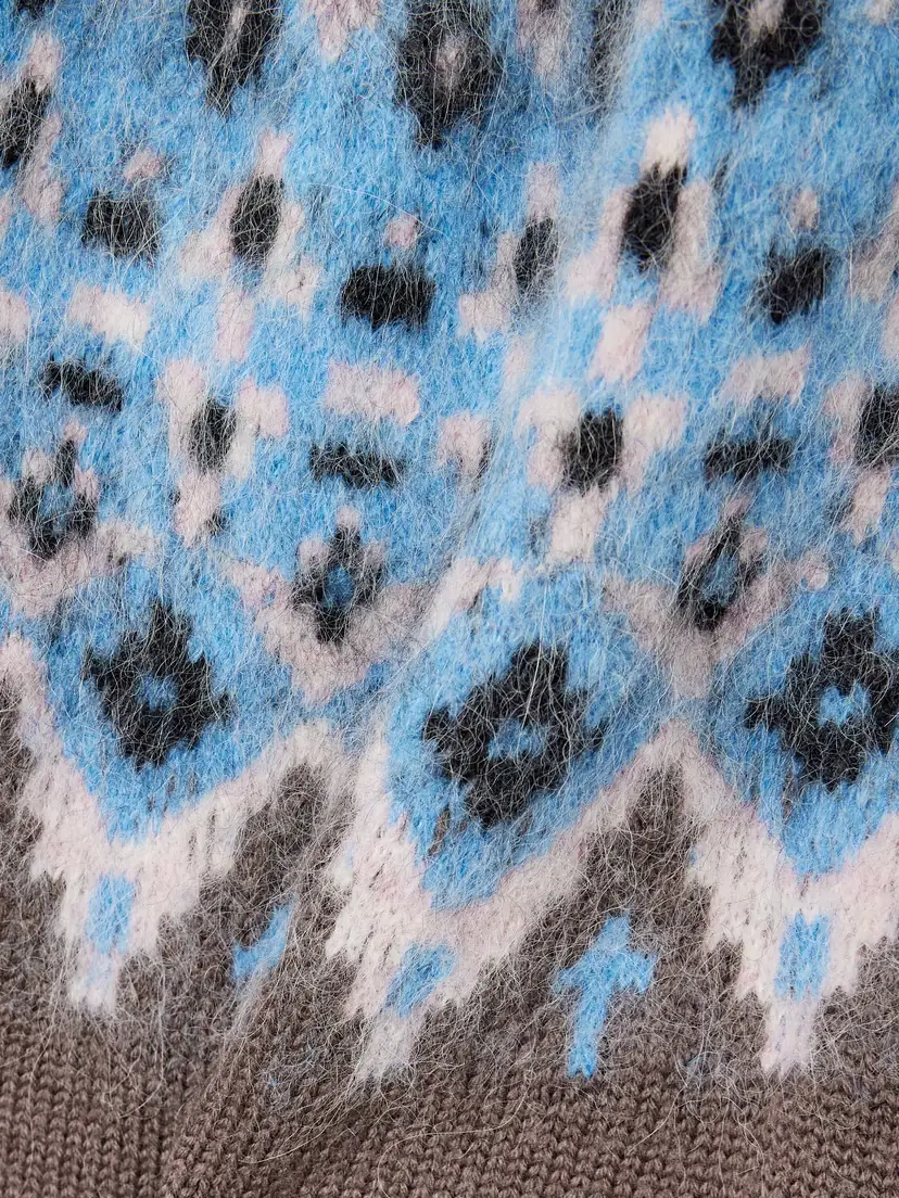 Staud Zane Fair Isle Wool-blend Sweater | Thumbnail 4