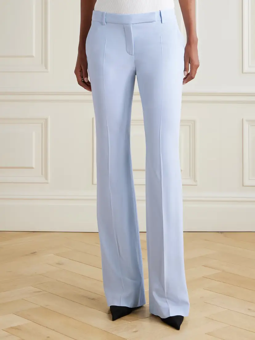 Alexander McQueen Crepe Flared Pants | Thumbnail 3
