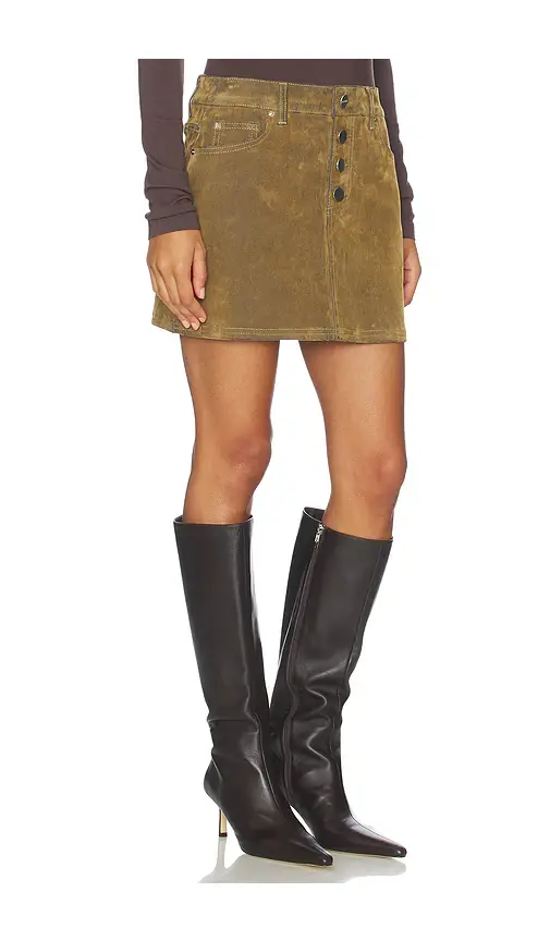 Aligne Corrie Flok Mini Skirt | Thumbnail 2 Aligne Corrie Flok Mini Skirt | Thumbnail 2
