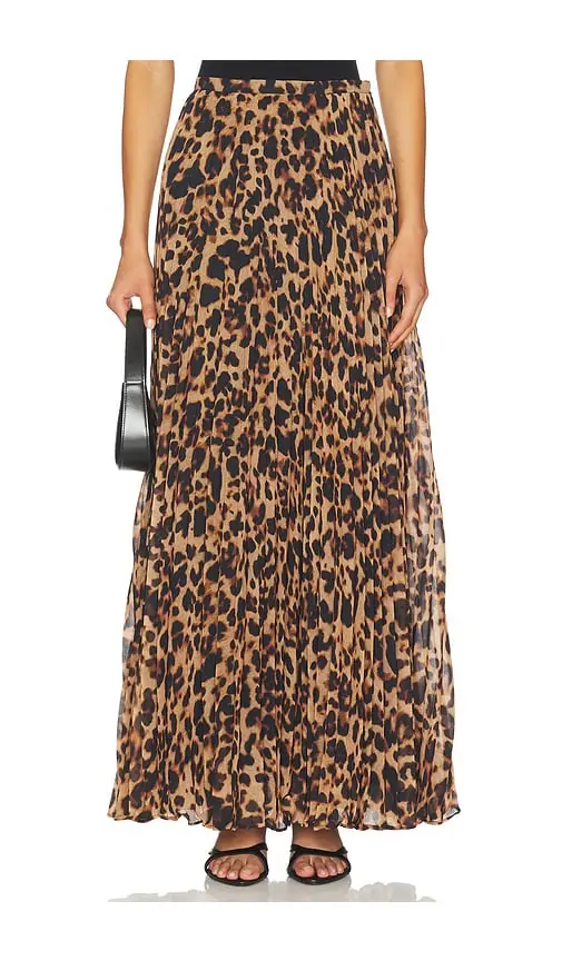 L'AGENCE Torin Pleated Maxi Skirt | Image 1 L'AGENCE Torin Pleated Maxi Skirt | Image 1