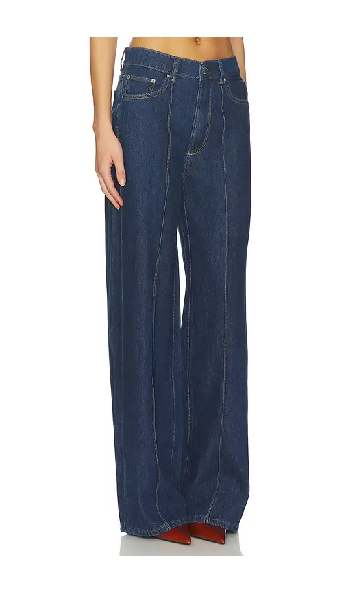 DL1961 Hepburn Aura High Rise Wide Leg Jeans | Thumbnail 2 DL1961 Hepburn Aura High Rise Wide Leg Jeans | Thumbnail 2