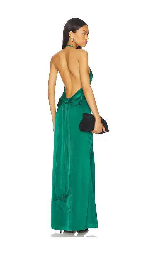 MORE TO COME Piper Bow Back Gown | Image 1 MORE TO COME Piper Bow Back Gown | Image 1
