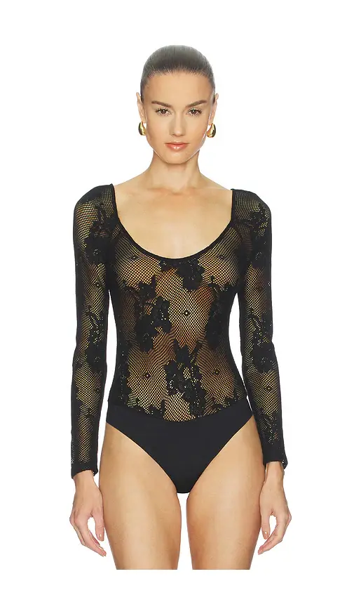 L'Agence Gwendolyn Long Sleeve Bodysuit | Thumbnail 2 L'Agence Gwendolyn Long Sleeve Bodysuit | Thumbnail 2