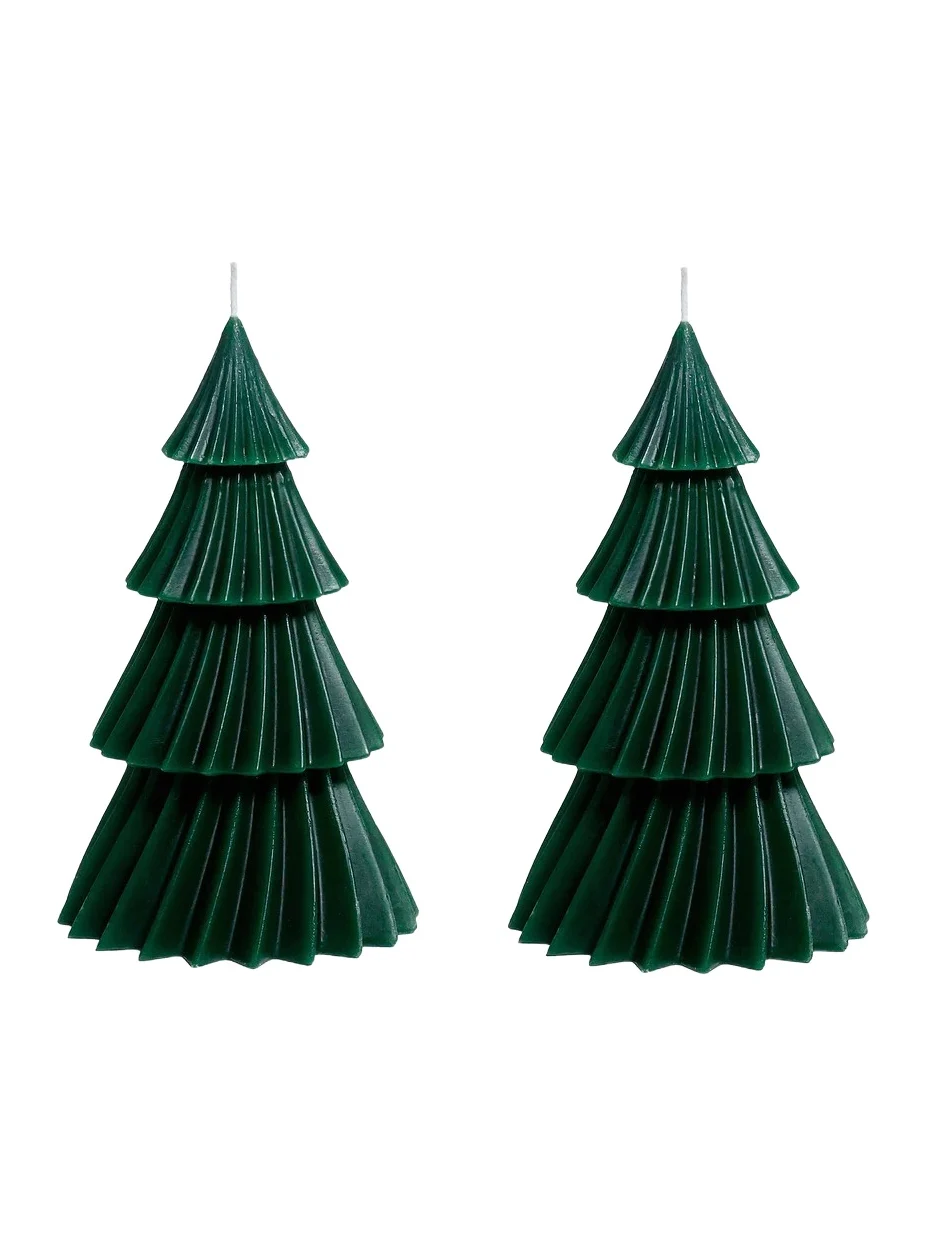 The Favorites Twinkle Tree Candle Set Of 2