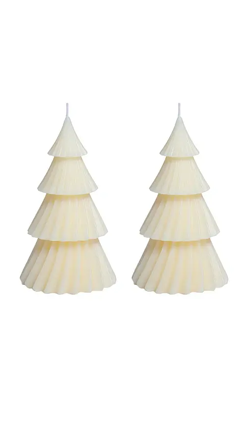The Favorites Twinkle Tree Candle Set Of 2