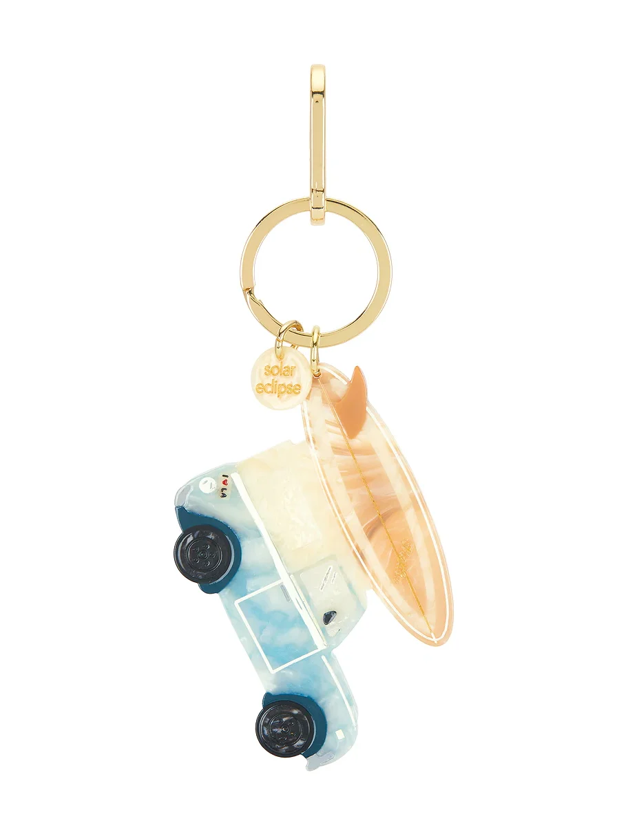 x Revolve Hand-Painted Bag Charm + Keychain
