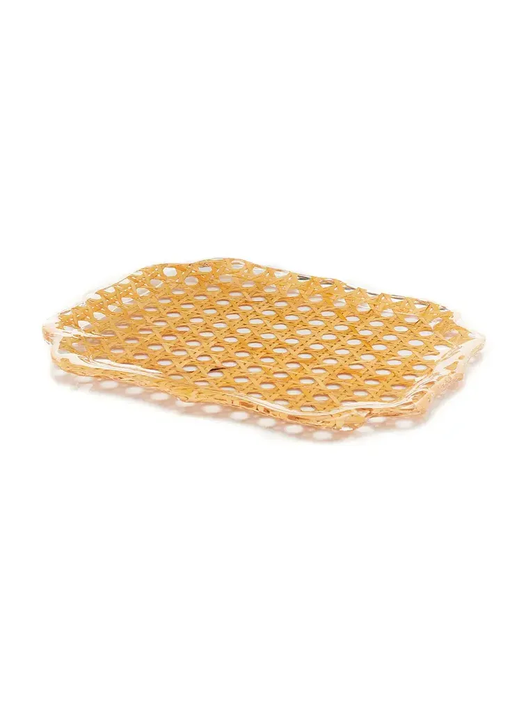 Moda Domus Baroque Wicker Tray
