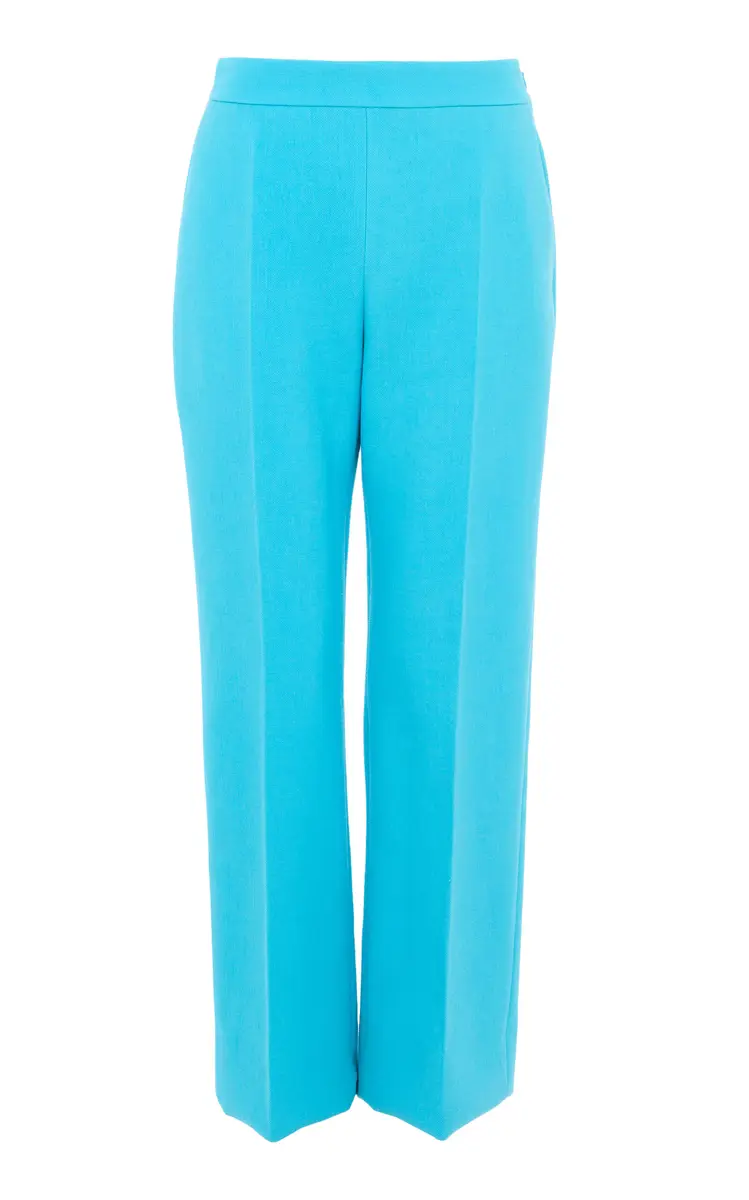Chloé Straight-Leg Wool Crepe Trousers | Thumbnail 5 Chloé Straight-Leg Wool Crepe Trousers | Thumbnail 5