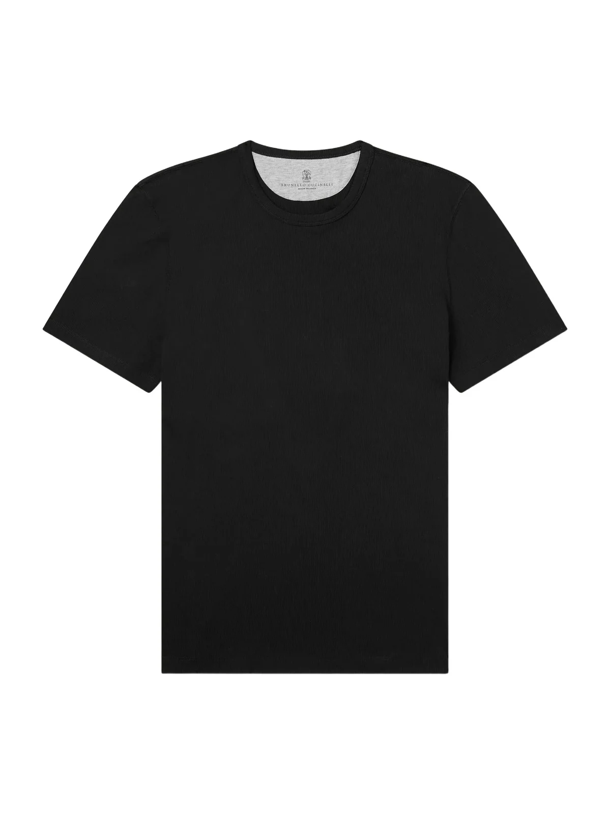 Brunello Cucinelli Ribbed Jersey T-Shirt - Men