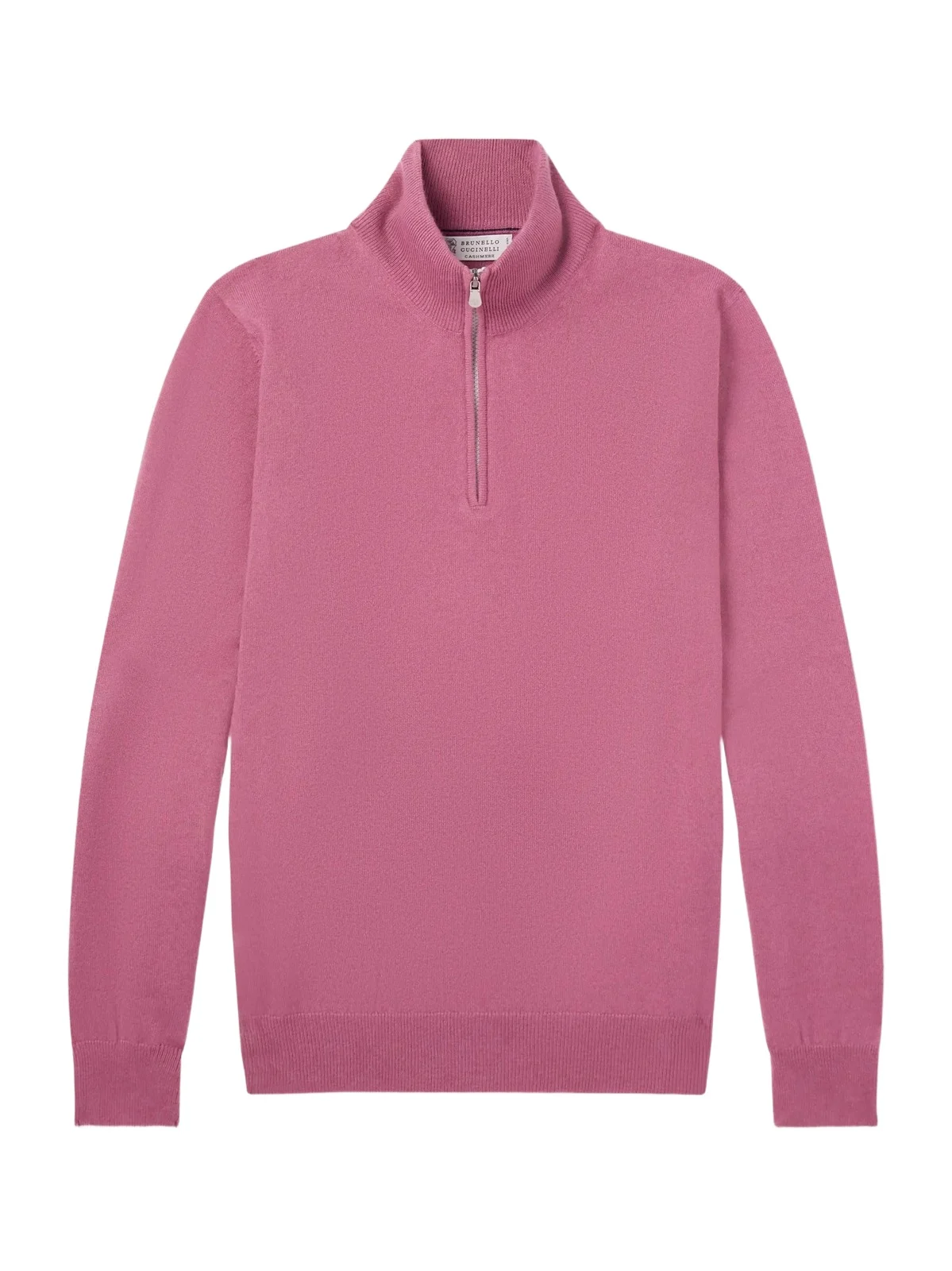 Cashmere Half-Zip Sweater - Men Cashmere Half-Zip Sweater - Men