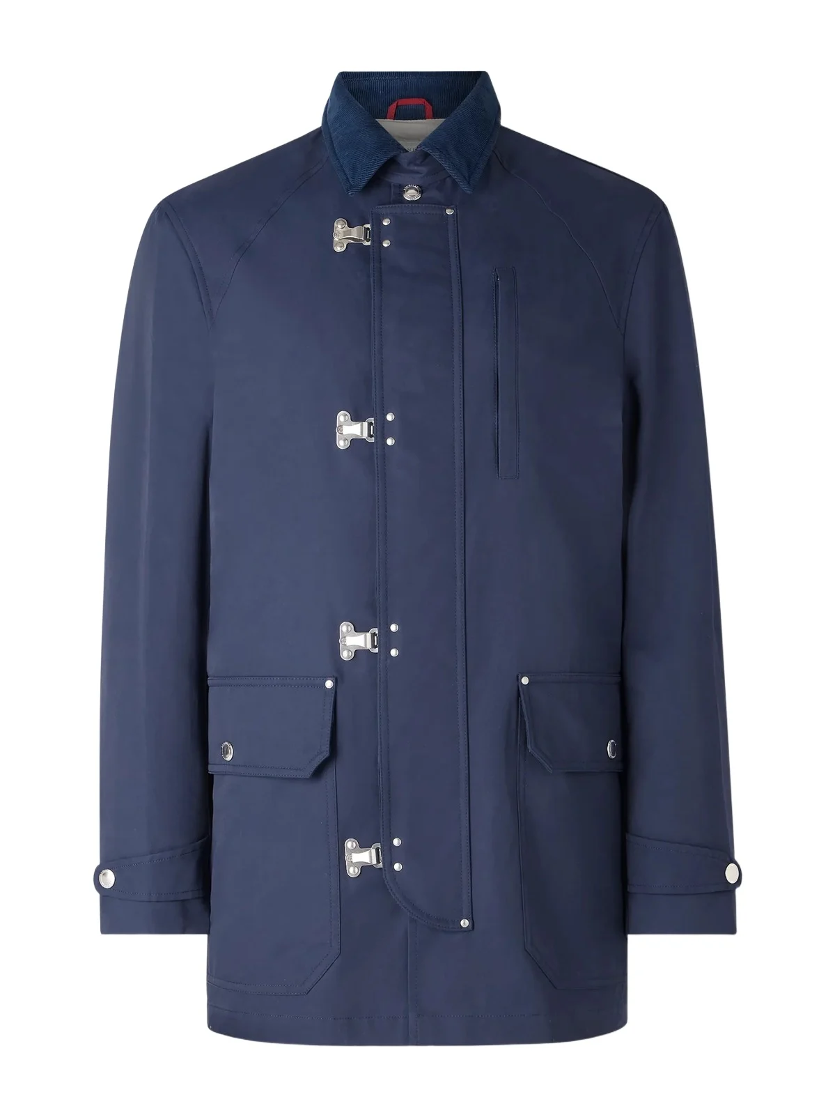Corduroy-Trimmed Cotton-Blend Field Jacket - Men Corduroy-Trimmed Cotton-Blend Field Jacket - Men