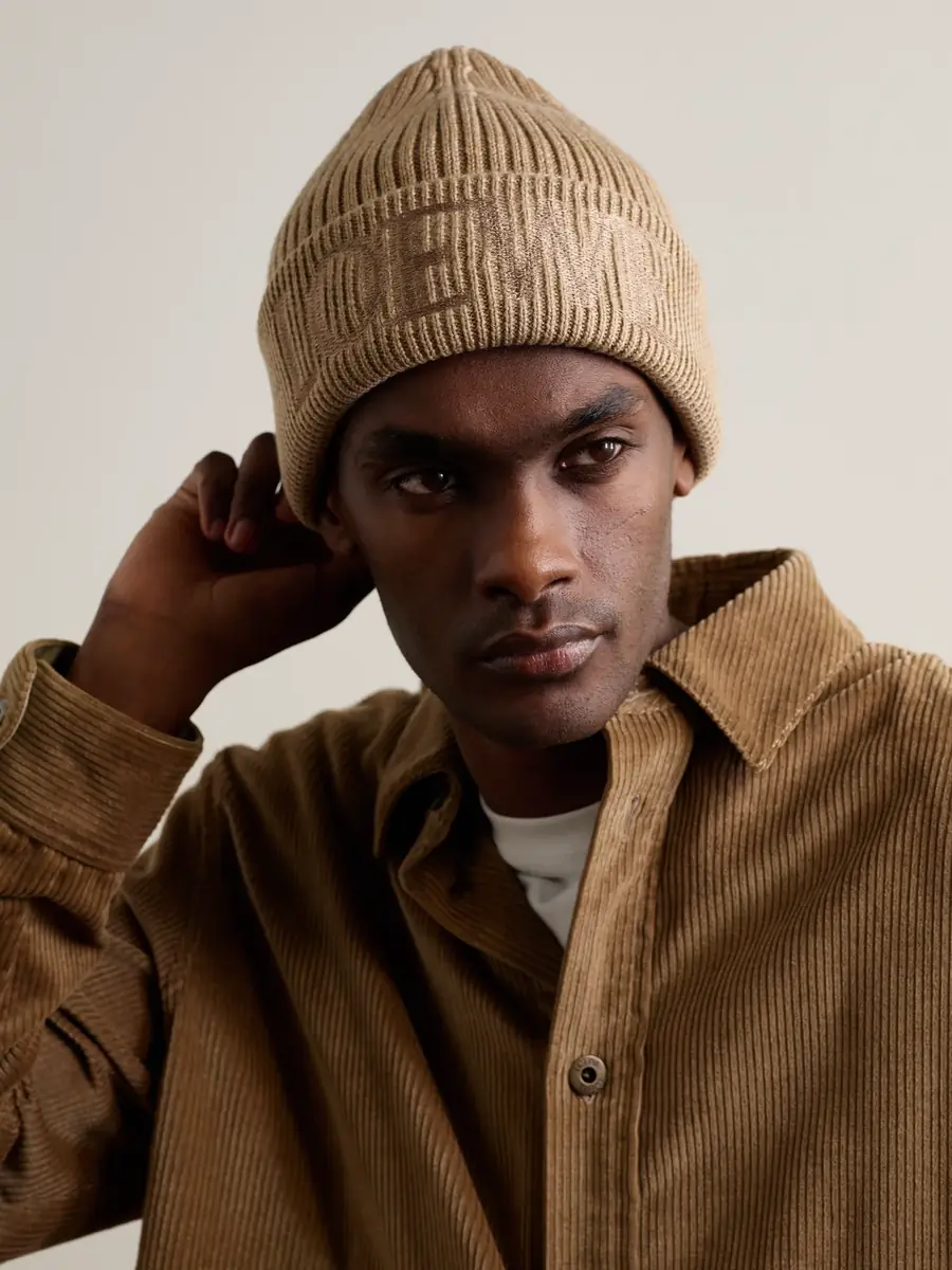 Loewe Logo-Embroidered Ribbed Wool Beanie - Men | Thumbnail 2 Loewe Logo-Embroidered Ribbed Wool Beanie - Men | Thumbnail 2