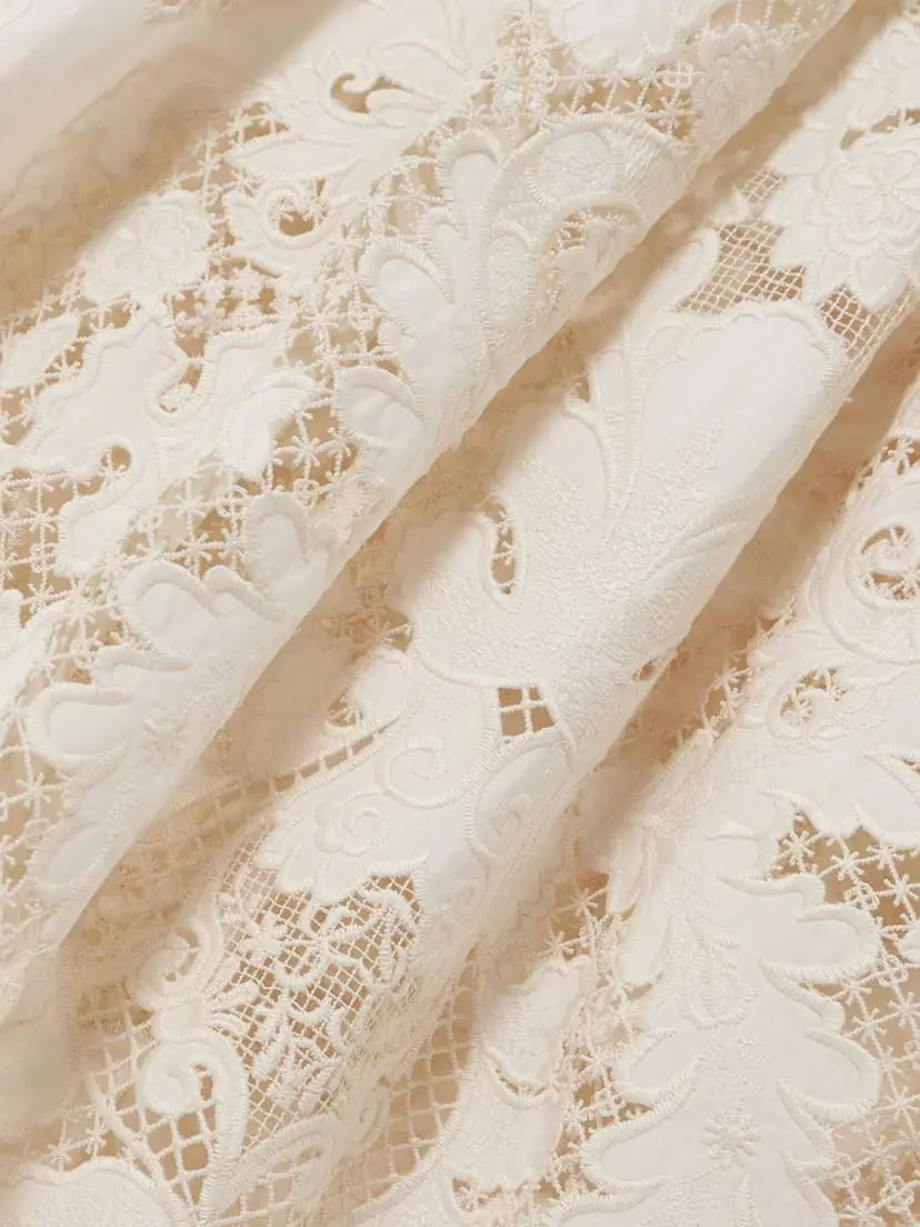 Zimmermann Daylight Broderie Anglaise Linen Midi Dress | Thumbnail 4 Zimmermann Daylight Broderie Anglaise Linen Midi Dress | Thumbnail 4