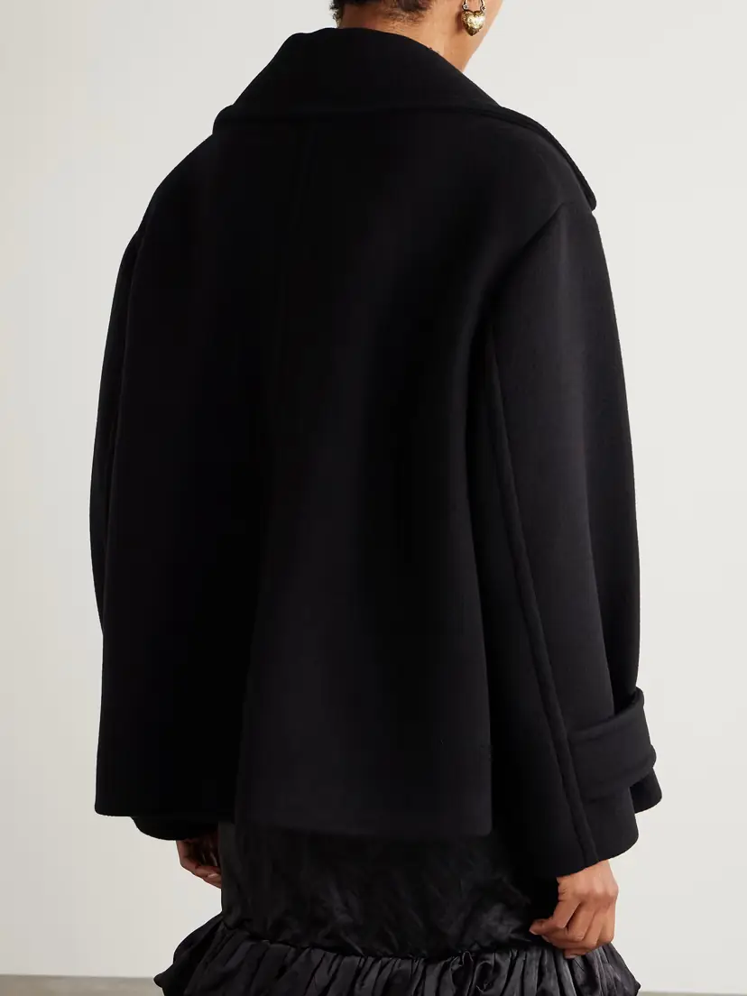 Chloé Overszied Double-breasted Wool-blend Coat | Thumbnail 3 Chloé Overszied Double-breasted Wool-blend Coat | Thumbnail 3