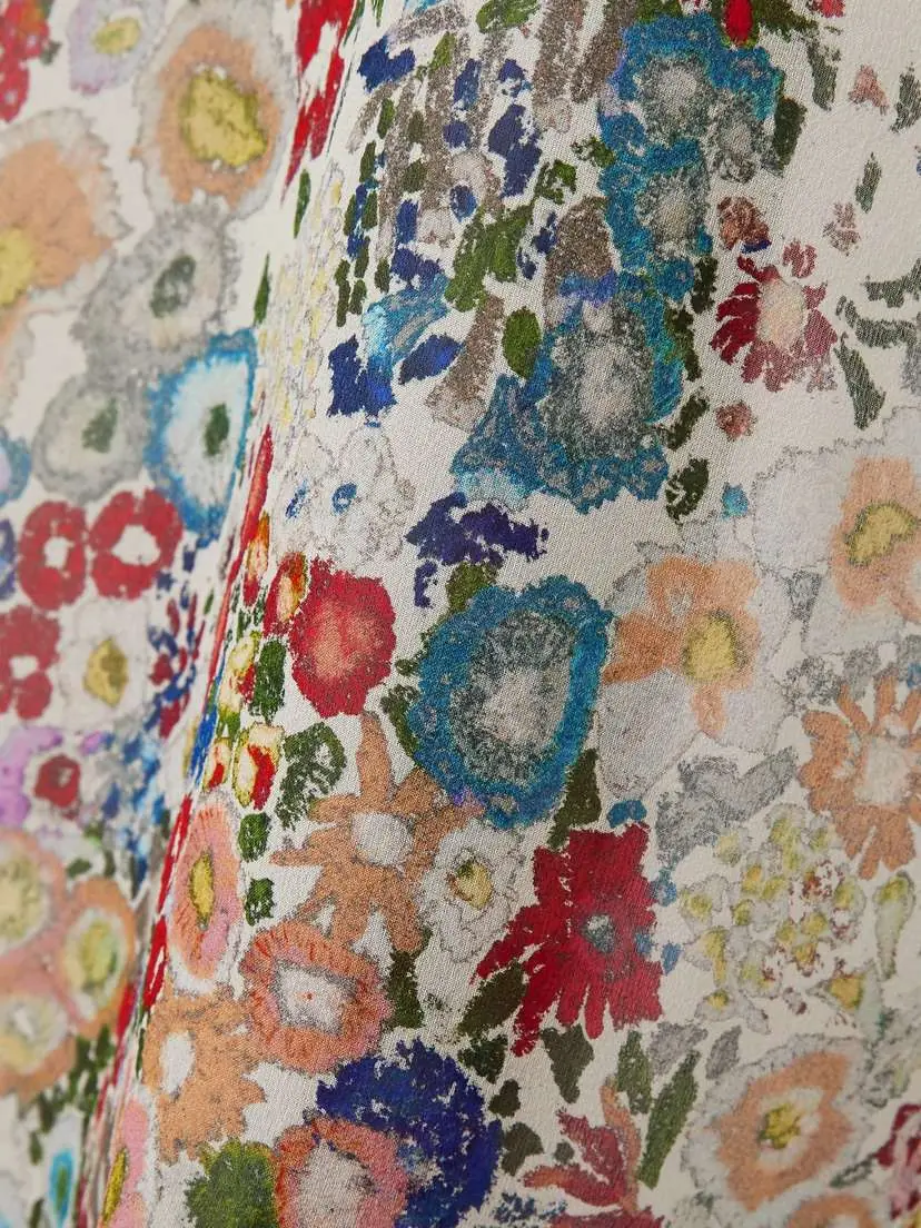 Khaite Taja Floral-print Silk-chiffon Dress | Thumbnail 4 Khaite Taja Floral-print Silk-chiffon Dress | Thumbnail 4