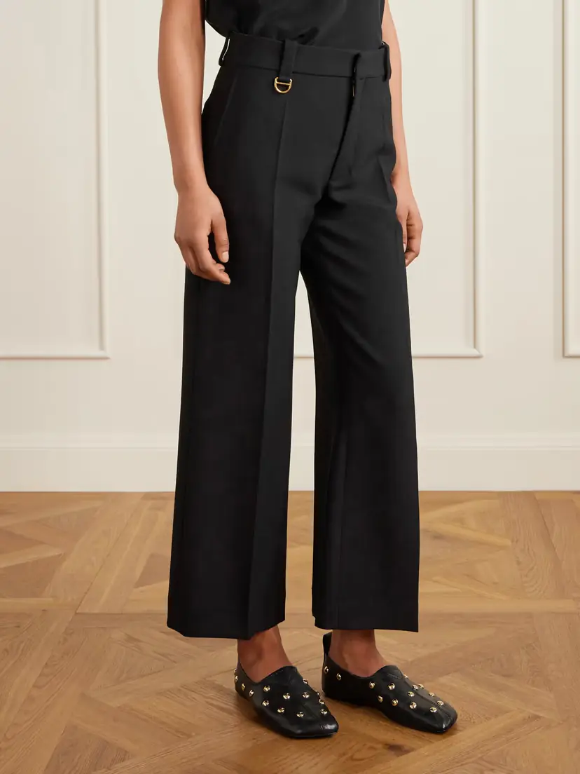 Chloé Wool-crepe Straight-leg Pants | Thumbnail 3