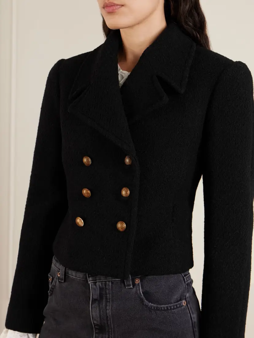 Chloé Double-breasted Wool-blend Jacket | Thumbnail 5 Chloé Double-breasted Wool-blend Jacket | Thumbnail 5
