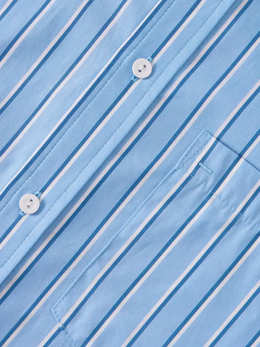Matteau Striped Organic Cotton-poplin Shirt | Thumbnail 4 Matteau Striped Organic Cotton-poplin Shirt | Thumbnail 4