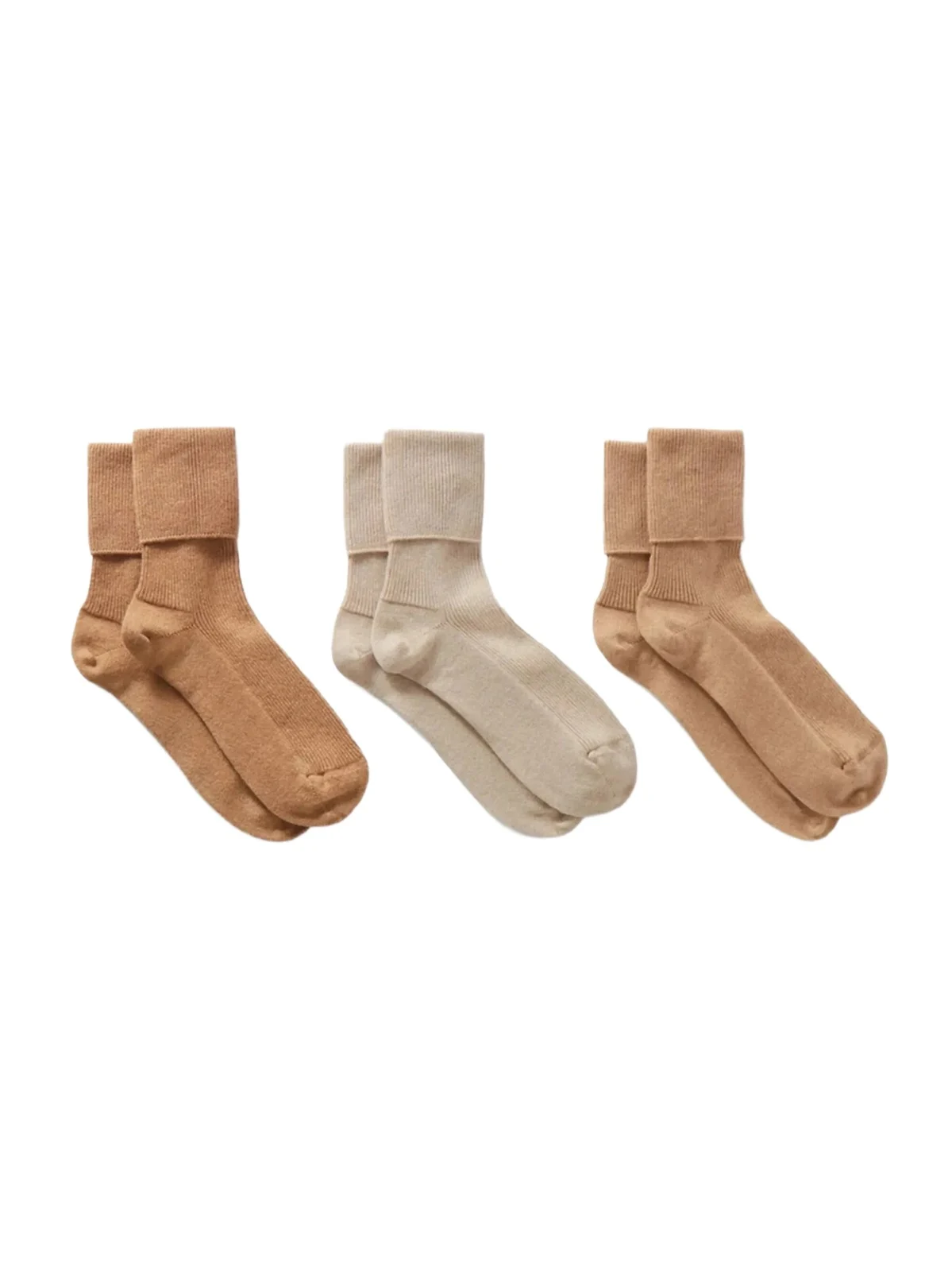 Johnstons of Elgin Set Of Three Ribbed Cashmere-blend Socks