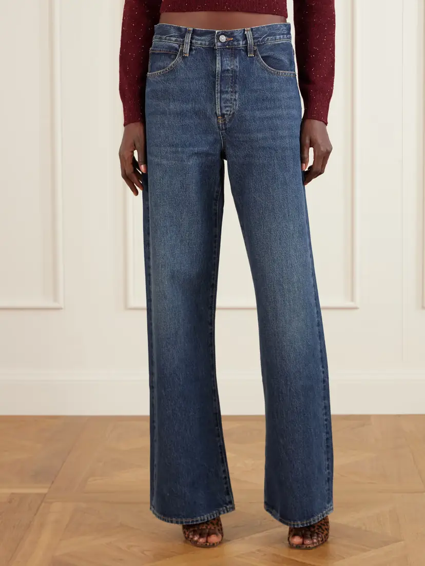 Frame The Loose Low-rise Wide-leg Jeans | Thumbnail 3 Frame The Loose Low-rise Wide-leg Jeans | Thumbnail 3