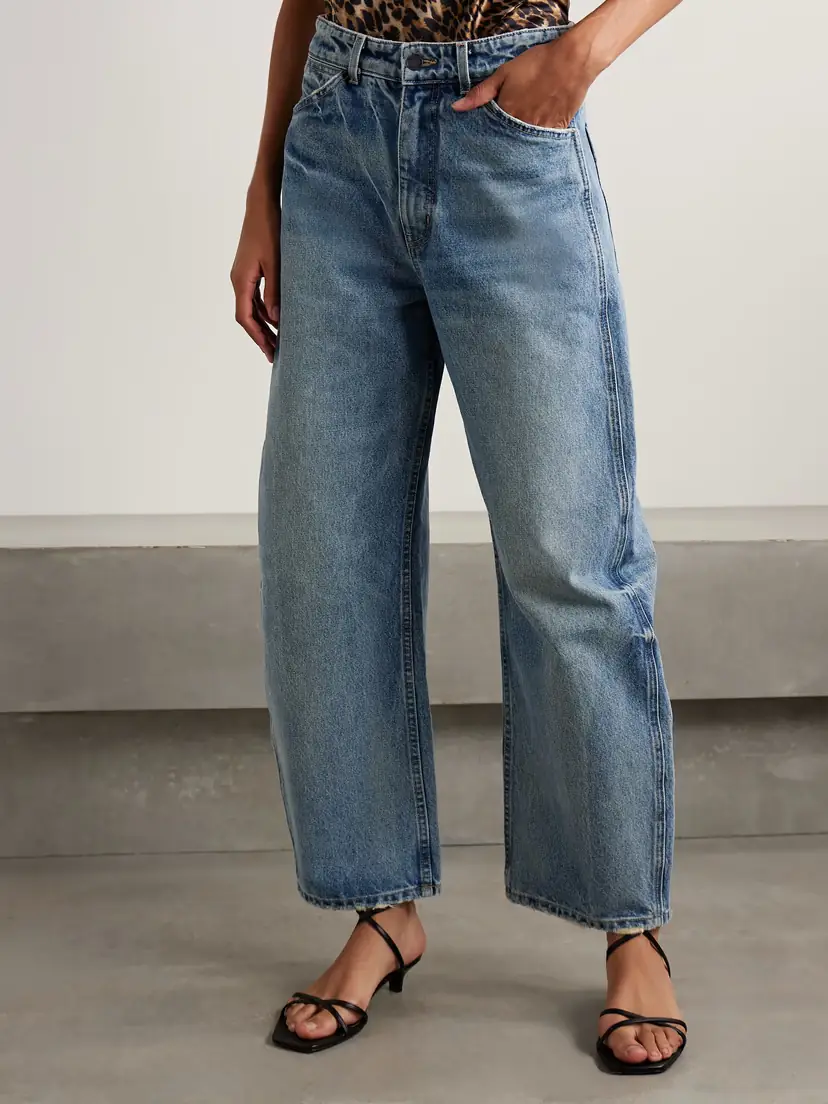 Nili Lotan Otis Mid-rise Barrel-leg Jeans | Thumbnail 3 Nili Lotan Otis Mid-rise Barrel-leg Jeans | Thumbnail 3