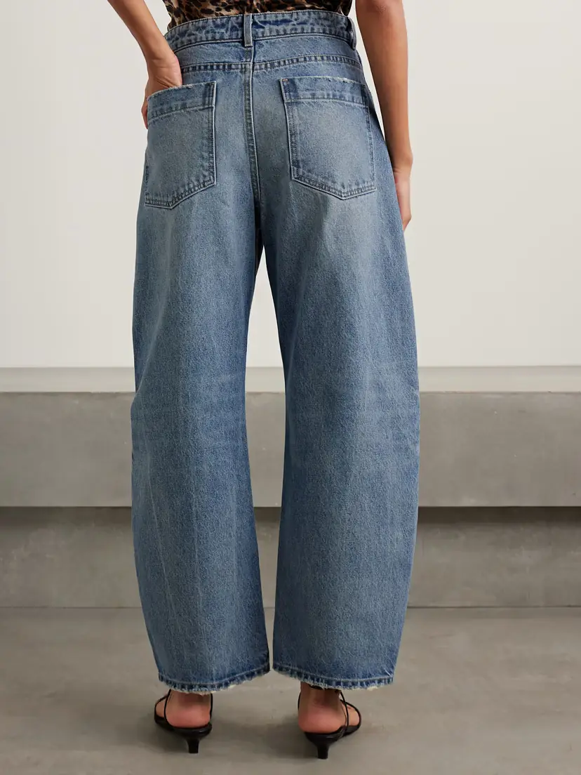Nili Lotan Otis Mid-rise Barrel-leg Jeans | Thumbnail 4 Nili Lotan Otis Mid-rise Barrel-leg Jeans | Thumbnail 4
