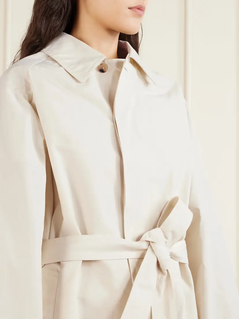 Calvin Klein Collection Marisol Cotton-blend Coat | Thumbnail 4 Calvin Klein Collection Marisol Cotton-blend Coat | Thumbnail 4