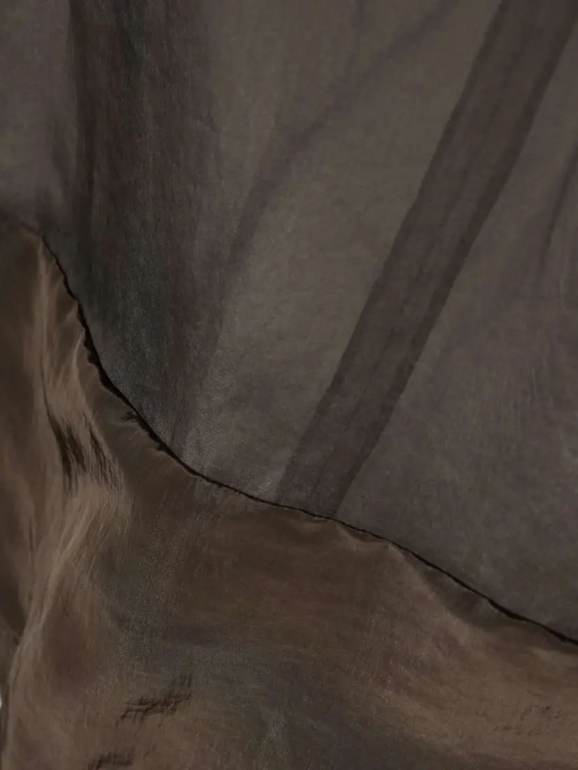 Calvin Klein Collection Mabel Satin-trimmed Organza Skirt | Thumbnail 5 Calvin Klein Collection Mabel Satin-trimmed Organza Skirt | Thumbnail 5
