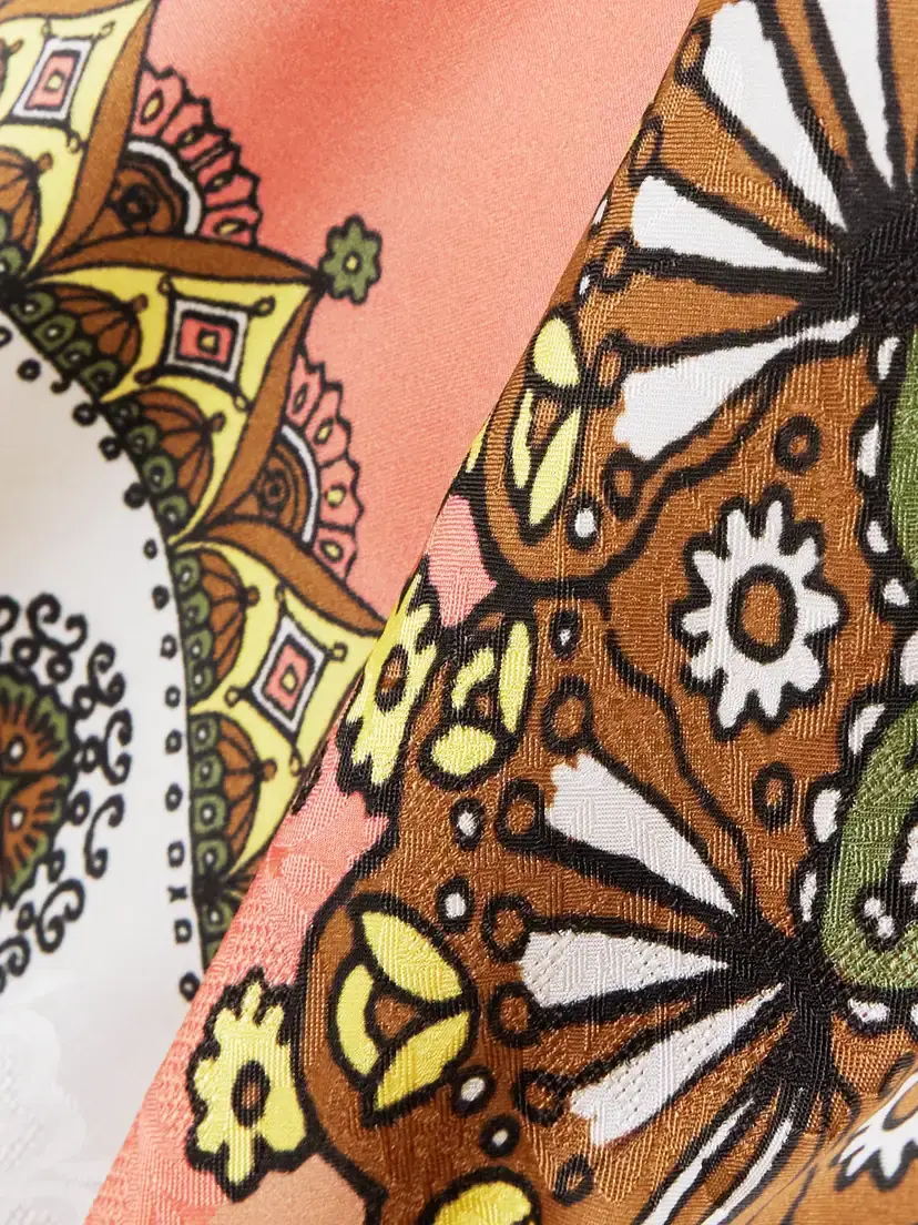 ALÉMAIS Contina Printed Satin-jacquard Top | Thumbnail 4 ALÉMAIS Contina Printed Satin-jacquard Top | Thumbnail 4