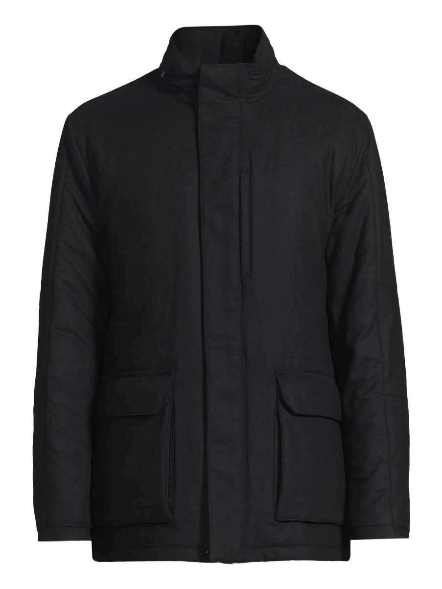 CORNELIANI Men's Cashmere-Nylon Car Coat
