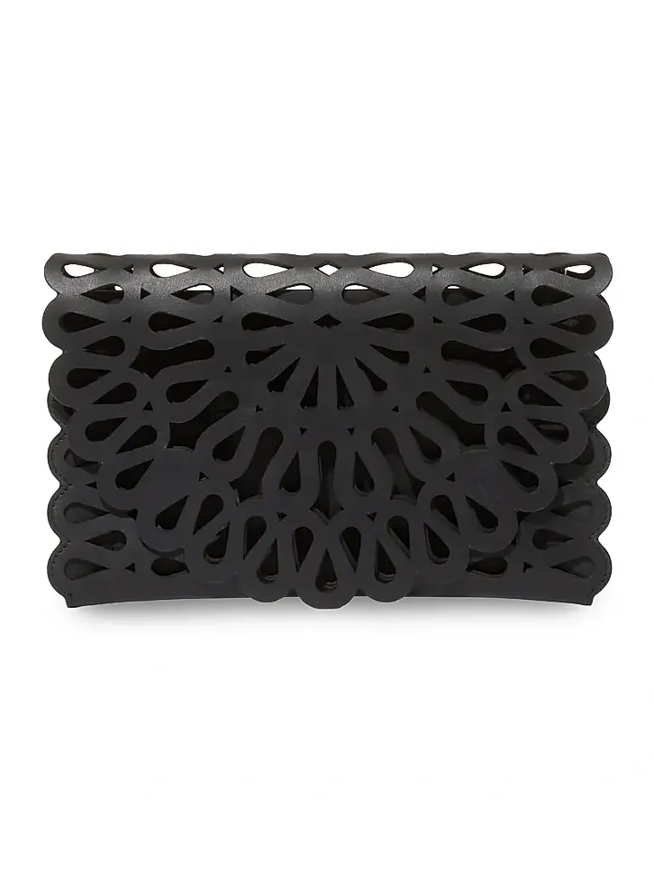 Women's McCall Laser-Cut Leather Clutch Women's McCall Laser-Cut Leather Clutch