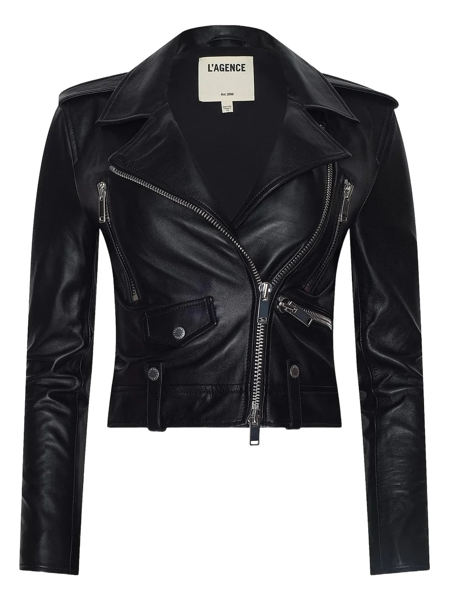 Women's Blakely Leather Biker Jacket Women's Blakely Leather Biker Jacket