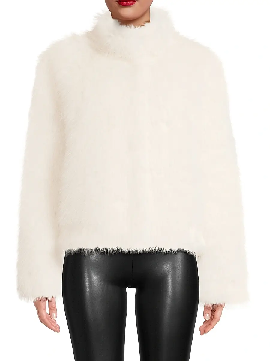 Et Ochs Women's Eugene Faux Fur Jacket | Thumbnail 3 Et Ochs Women's Eugene Faux Fur Jacket | Thumbnail 3