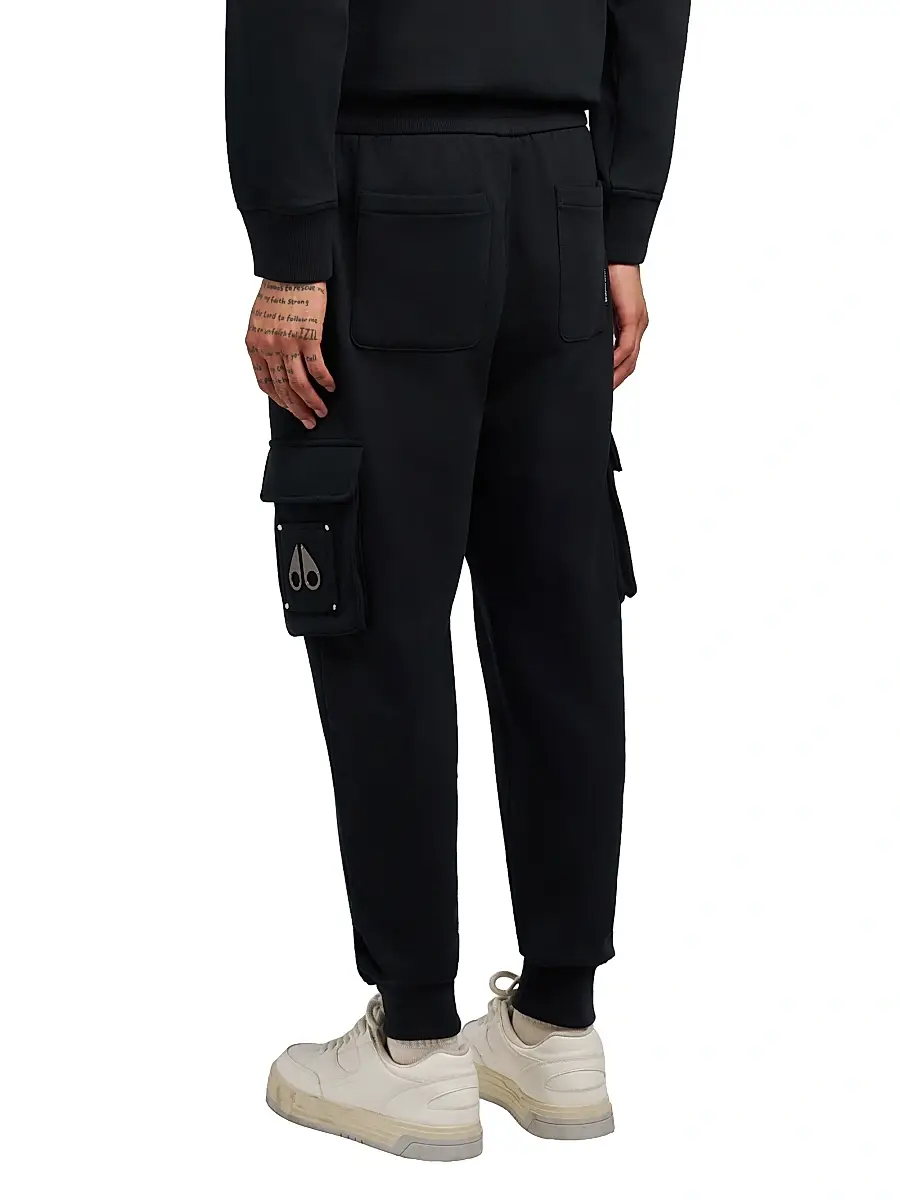 Moose Knuckles Men's Icon Sportswear Hartsfield Cotton Cargo Joggers | Thumbnail 6 Moose Knuckles Men's Icon Sportswear Hartsfield Cotton Cargo Joggers | Thumbnail 6