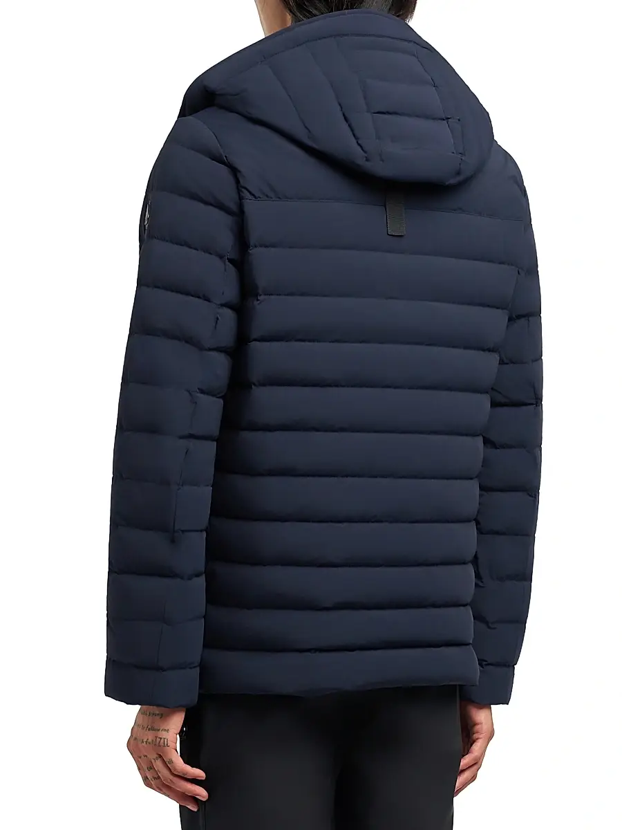 Moose Knuckles Men's Active Flex Greystone Puffer Jacket | Thumbnail 5 Moose Knuckles Men's Active Flex Greystone Puffer Jacket | Thumbnail 5